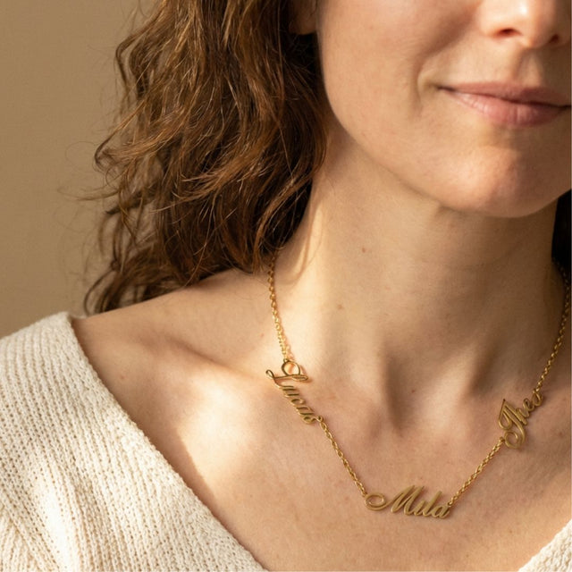 Multi Name Necklace
