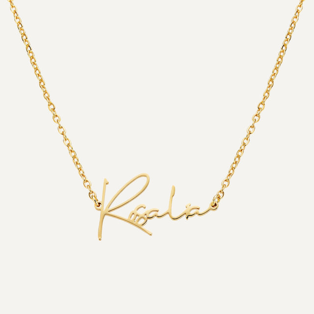 Signature Name Necklace