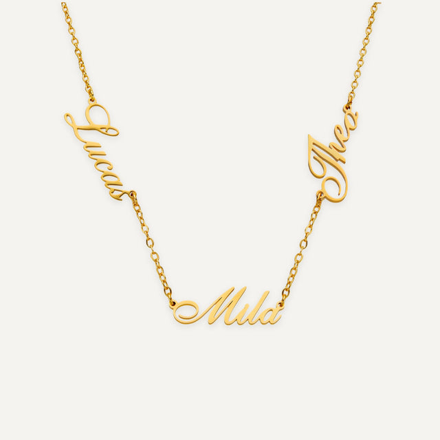 Multi Name Necklace