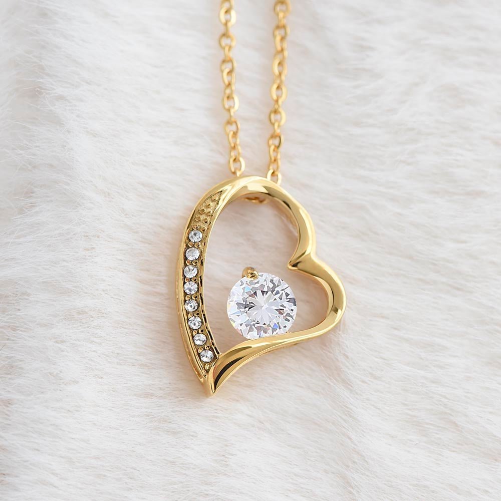 Eternal Rose Box - To My Love - With Heart Necklace & Real Rose