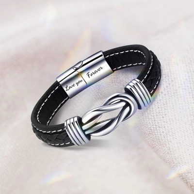 À Mon Fils - Je T'aime Infiniment - Bracelet D'infinité