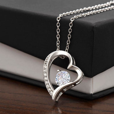 To My Granddaughter - Forever Love Necklace - Love, Grandpa