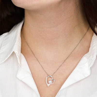 Eternal Rose Box - met Forever Love Necklace & Echte Rose