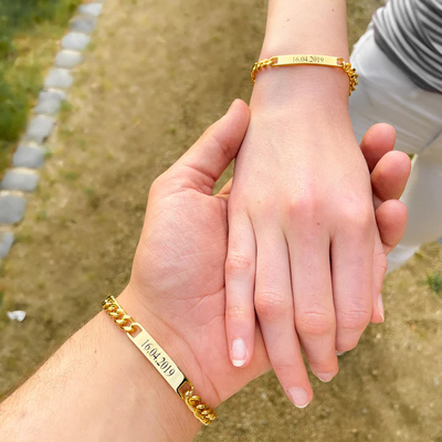 Personalized Bracelets for Couples