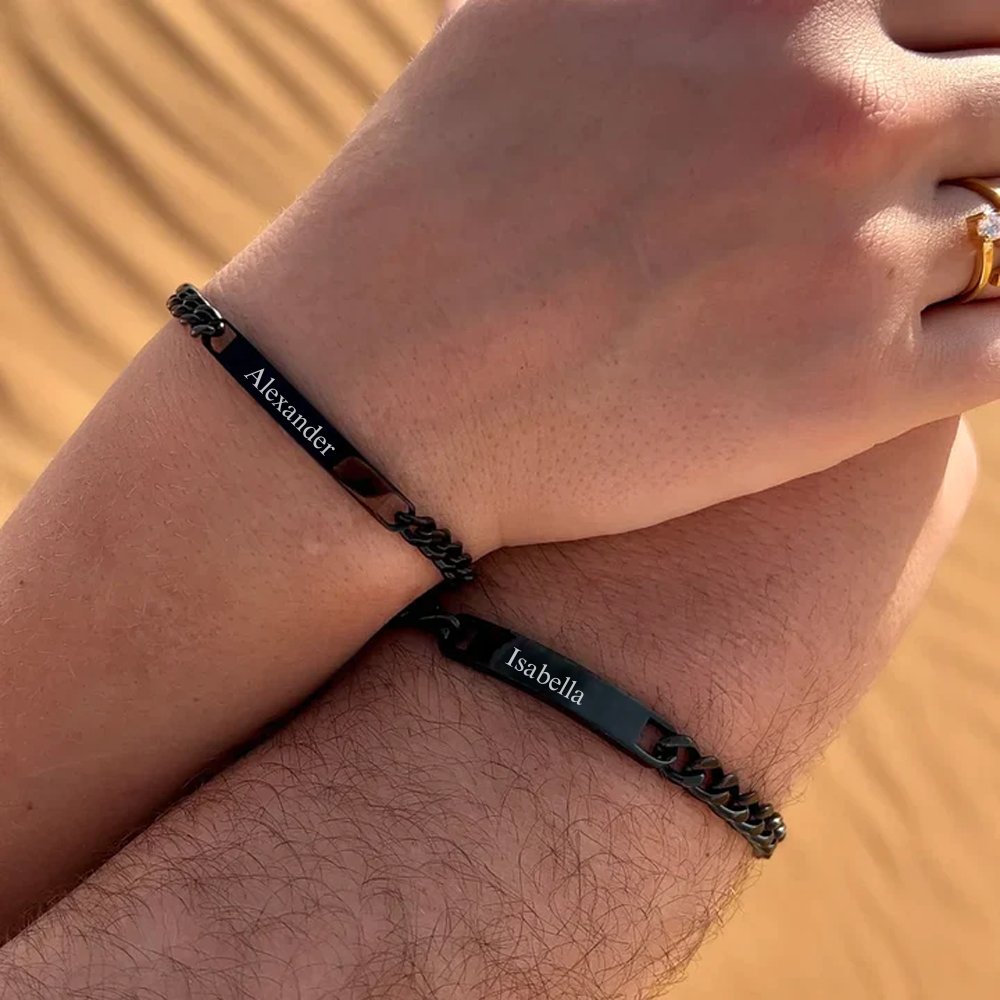 Personalized Bracelets for Couples