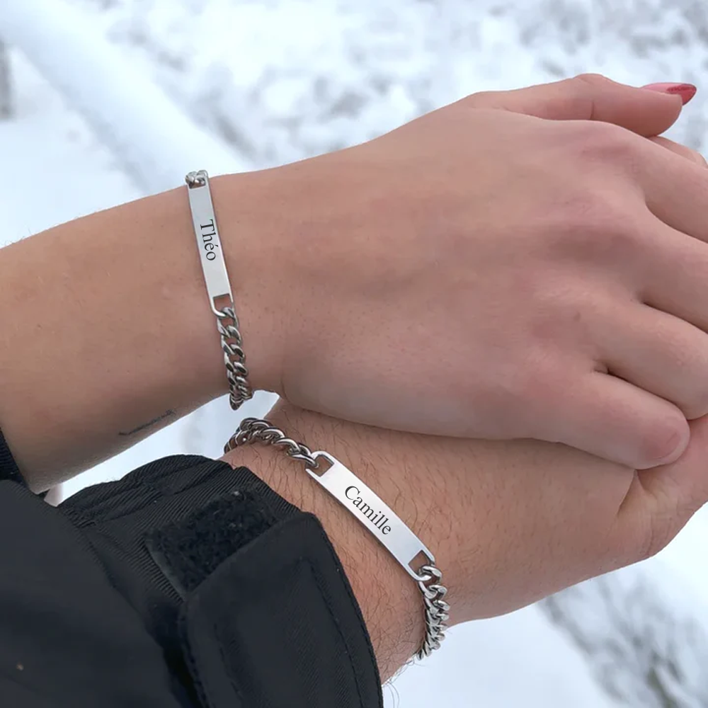 Armbanden personnalisés giet paren