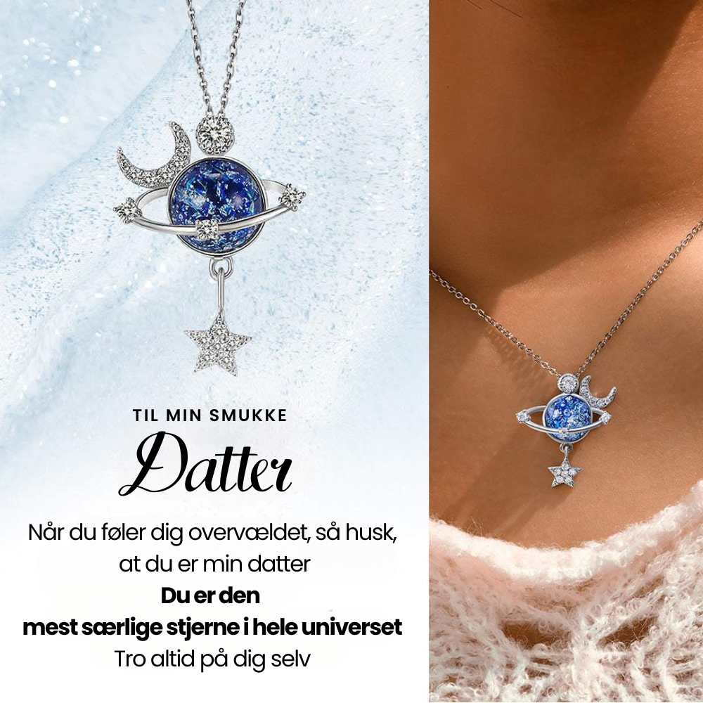 Datter | Special Stjerne | Sterling Sølv Halskæde