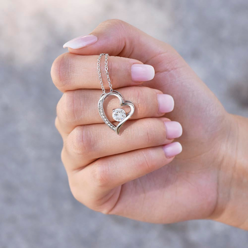 A Ma Magnifique Petite-fille - Je Vous Aime, Grand-mère - Collier en Forme De Coeur