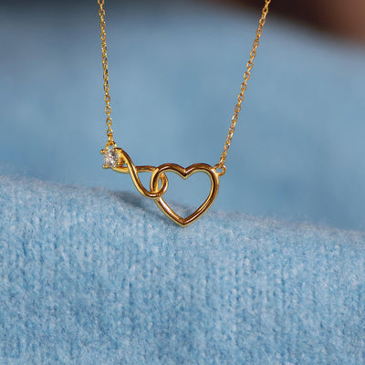 Moeder & Dochter - Infinity Hart Ketting