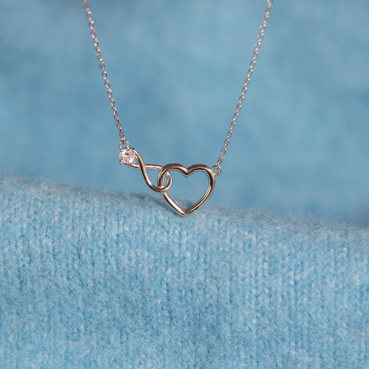 Moeder & Dochter - Infinity Hart Ketting