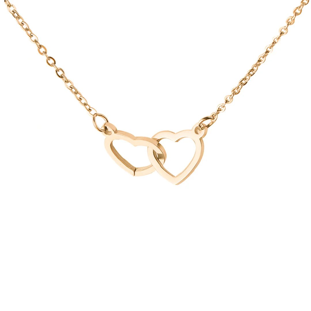 Eternal Rose Bear Gift Box with Engraved Heart Necklace