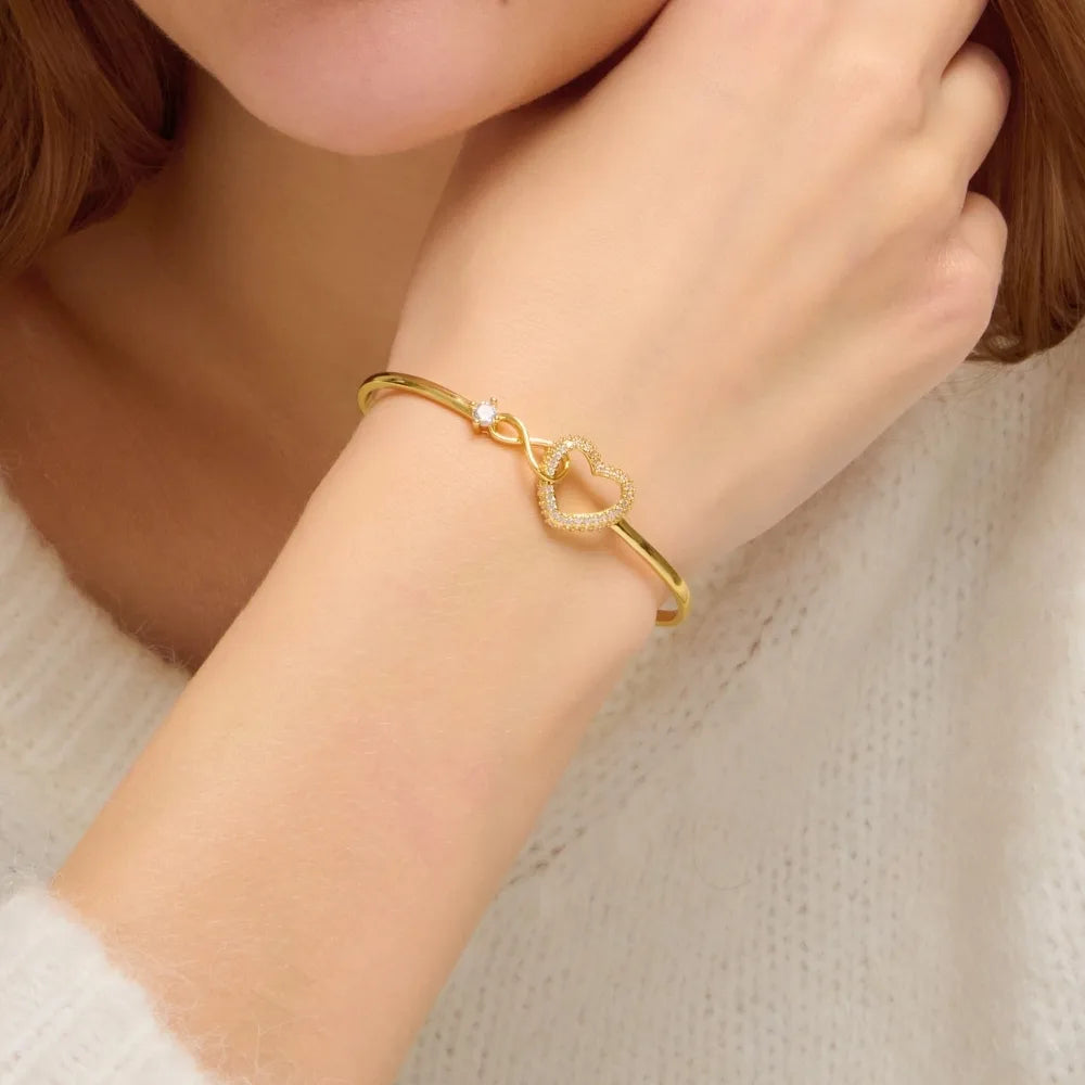 Mother & Daughter – Infinity Heart Bracelet