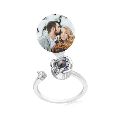 Personalisierter Foto-Projektionsring - Geschenke für Sie