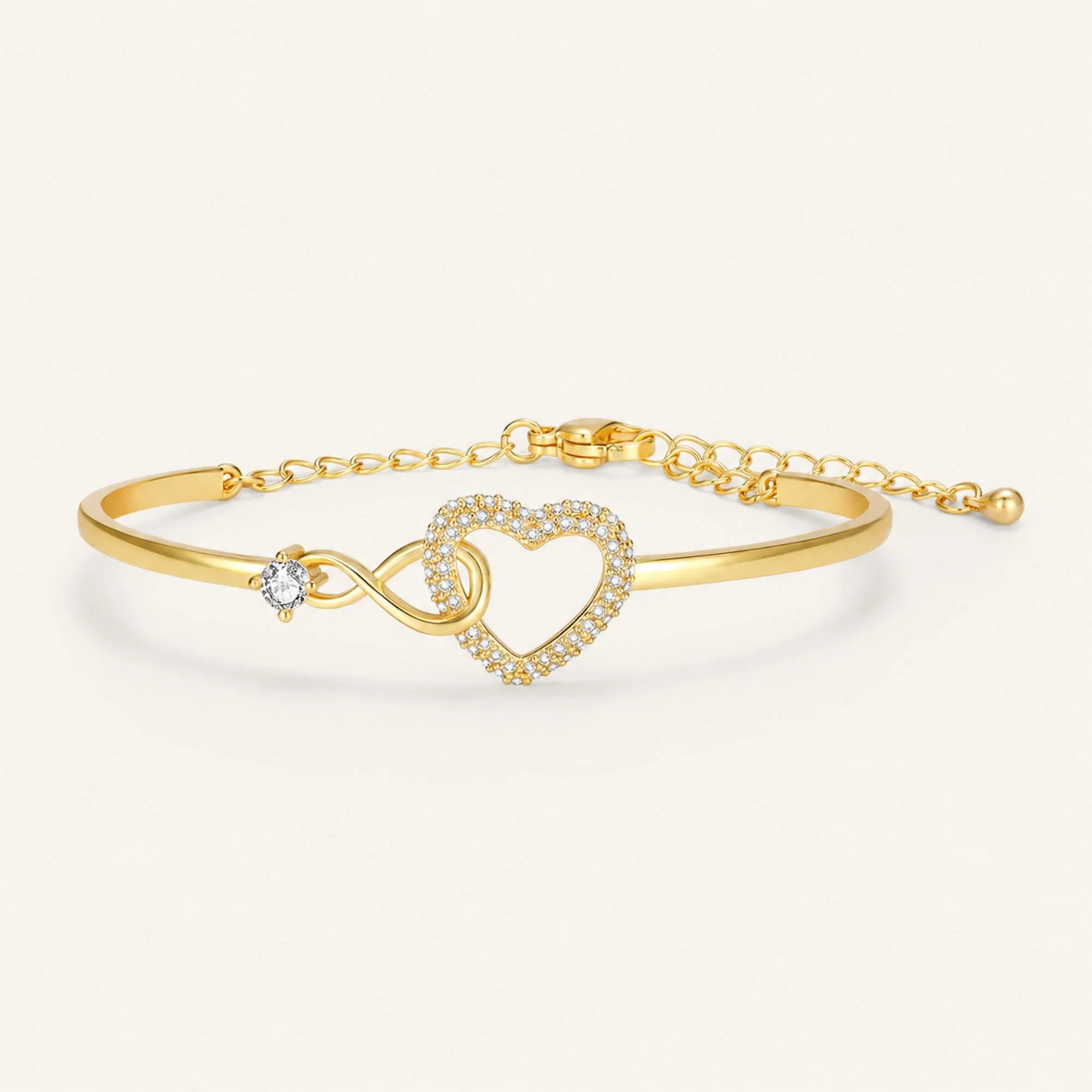 To My Daughter - Infinity Heart Bracelet