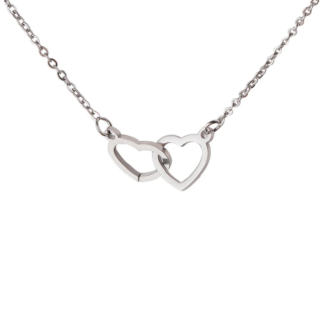 Eternal Rose Bear Gift Box with Engraved Heart Necklace