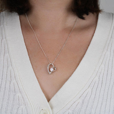 A MA FULLE - je t'aimerai toujours - Collier en Forme de Coeur