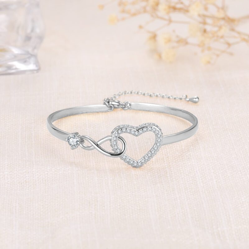 To My Daughter - Infinity Heart Bracelet – Forever Connected