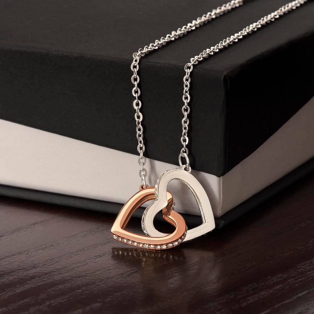 To My Love - I Love You Forever - Heart Necklace