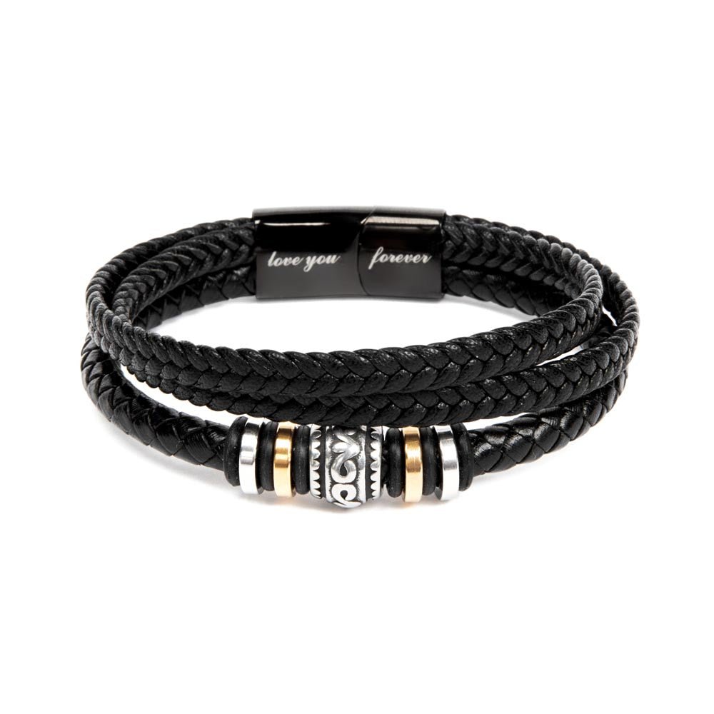 To My Man - Promise Leather Bracelet