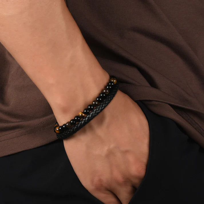 To My Son – The Guardian – Tiger’s Eye Protection Bracelet