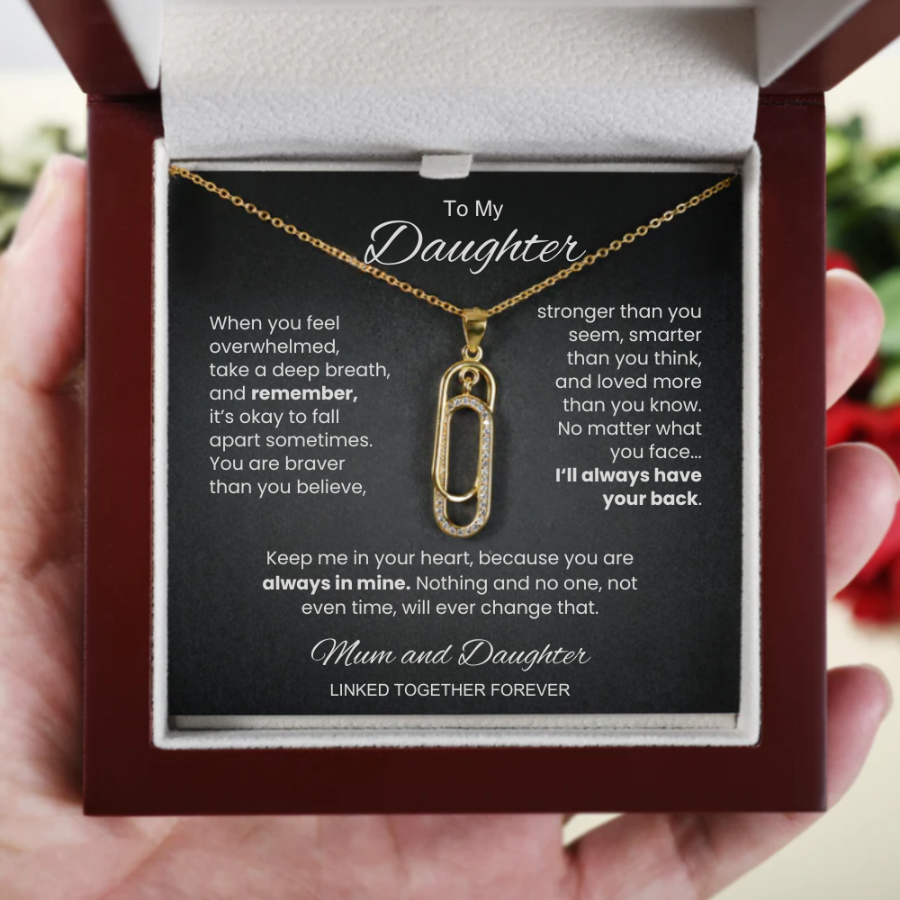 To My Daughter – Forever Connected Necklace