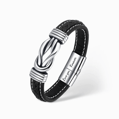 To My Grandson – Love, Grandpa – Infinity Bracelet