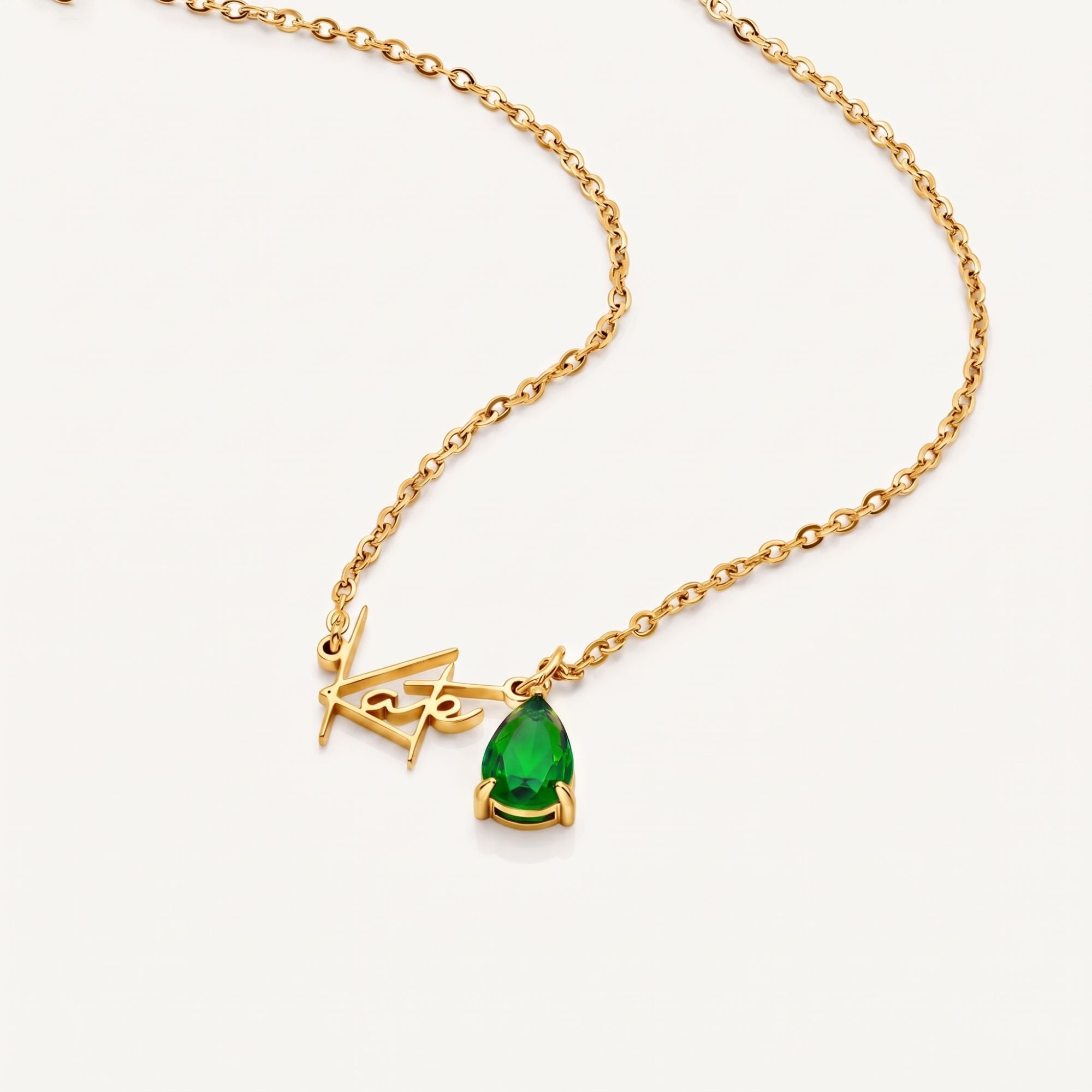 To My Daughter – I Am Proud of You - Signature with Birthstone Necklace