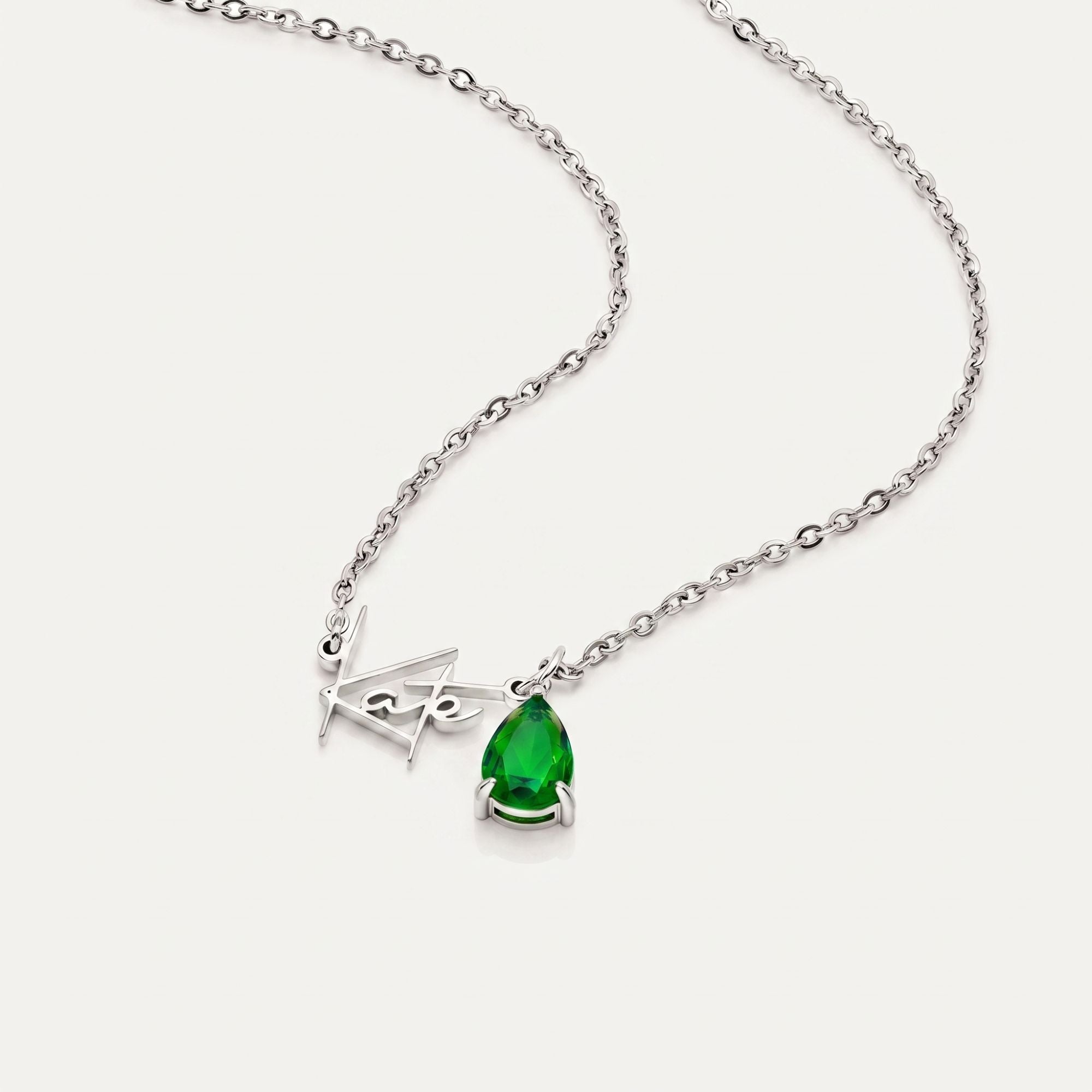 To My Daughter – I Am Proud of You - Signature with Birthstone Necklace