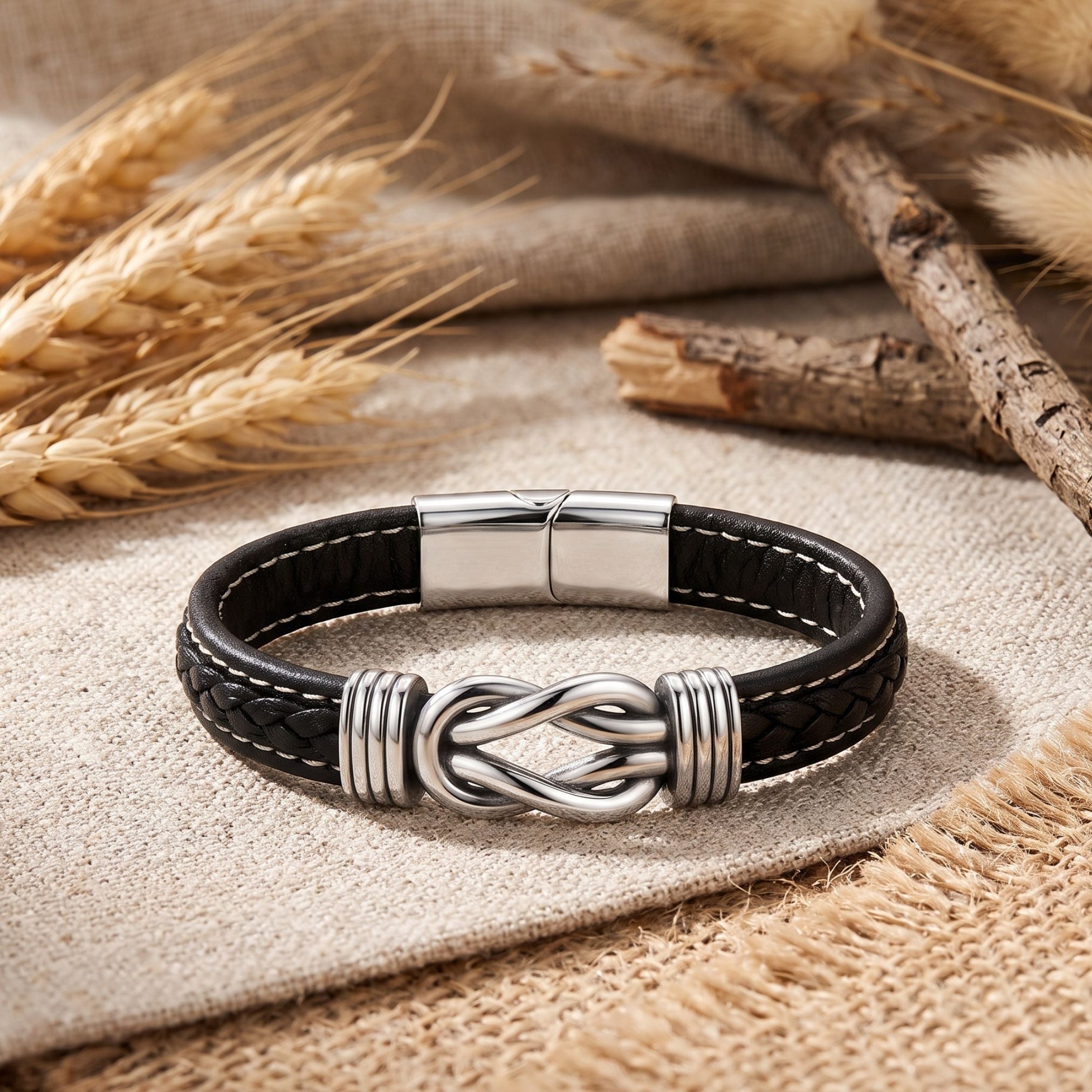 To My Son - Believe In Yourself - Infinity Bracelet