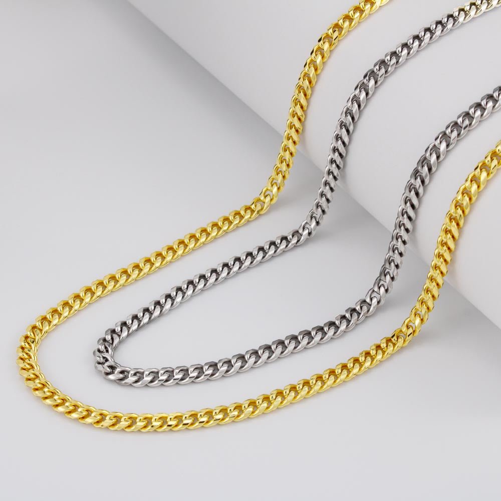 To My Man - I Love You; Forever - Cuban Chain