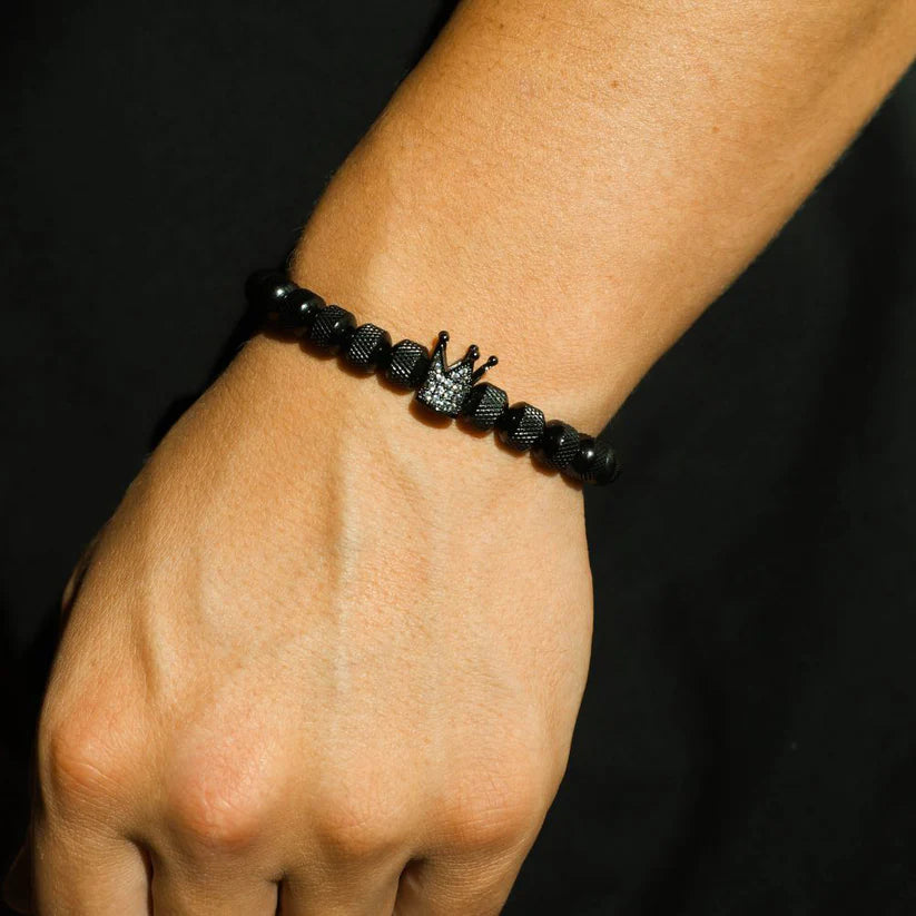 To My Man - Straighten Your Crown - Crown Bracelet