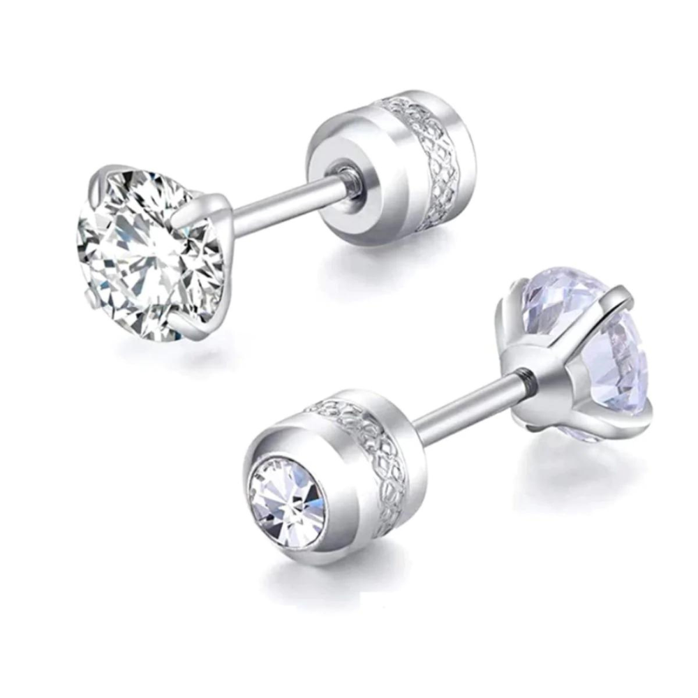 Boucles D'oreilles En Argent Sterling