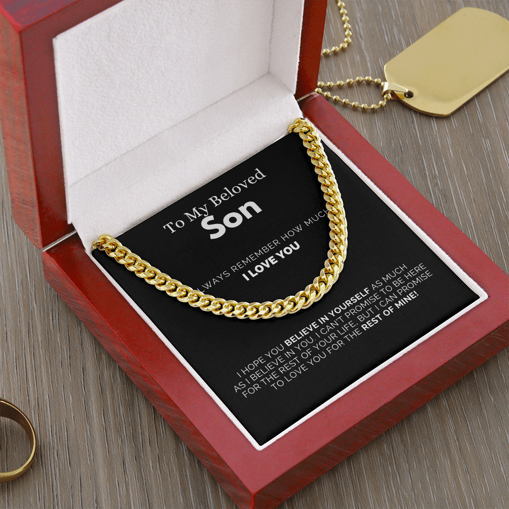 To My Son - Cuban Chain
