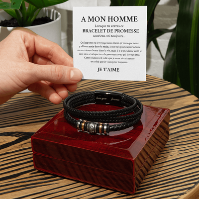 A Mon Homme - Bracelet De Promesse