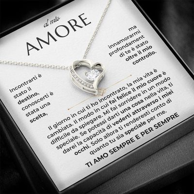 Per il Mio Amore - Fai Felice il Mio Cuore - Collana a Cuore