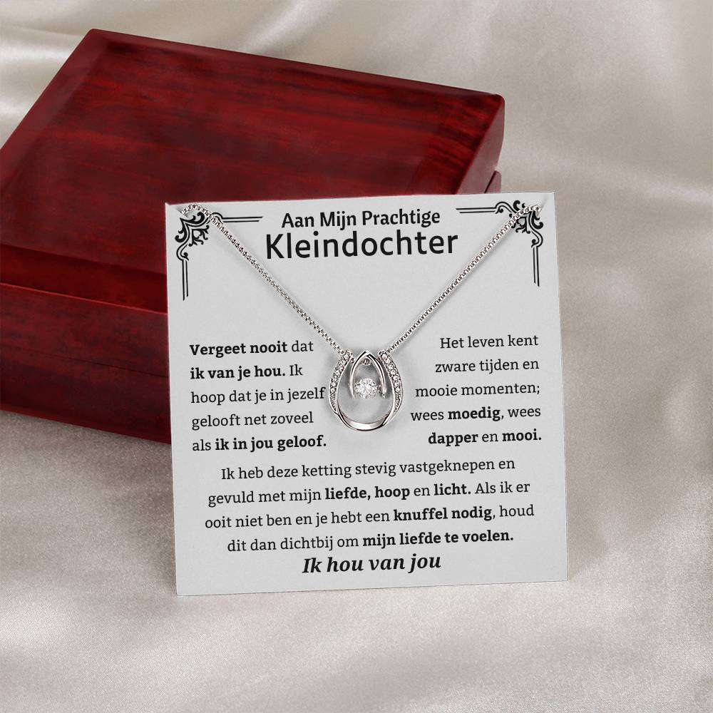 Aan Mijn Kleindocht - Wees Dapper en Mooi - HoefiJzer Ketten